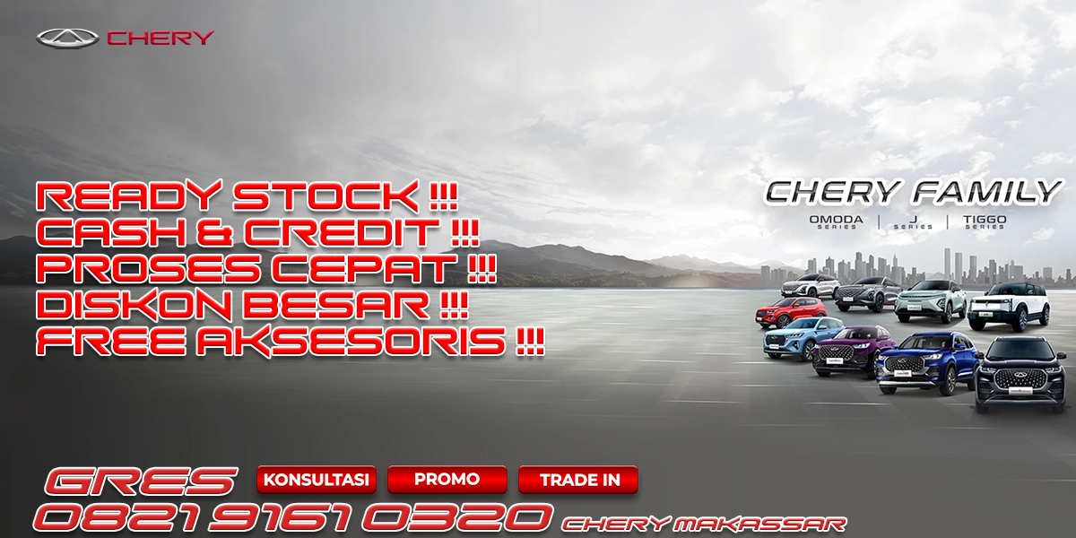 SALES RESMI DEALER MOBIL CHERY MAKASSAR